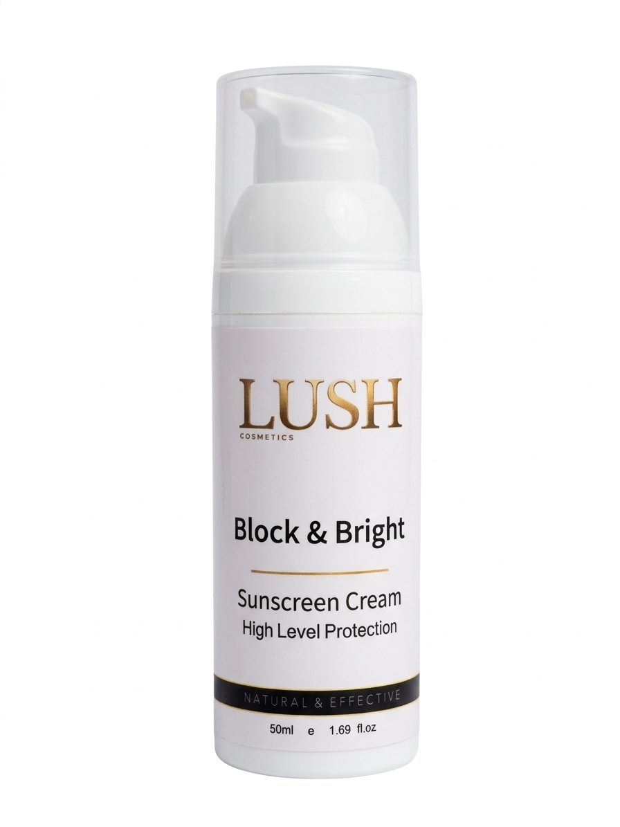 Block & Bright واقي الشمس